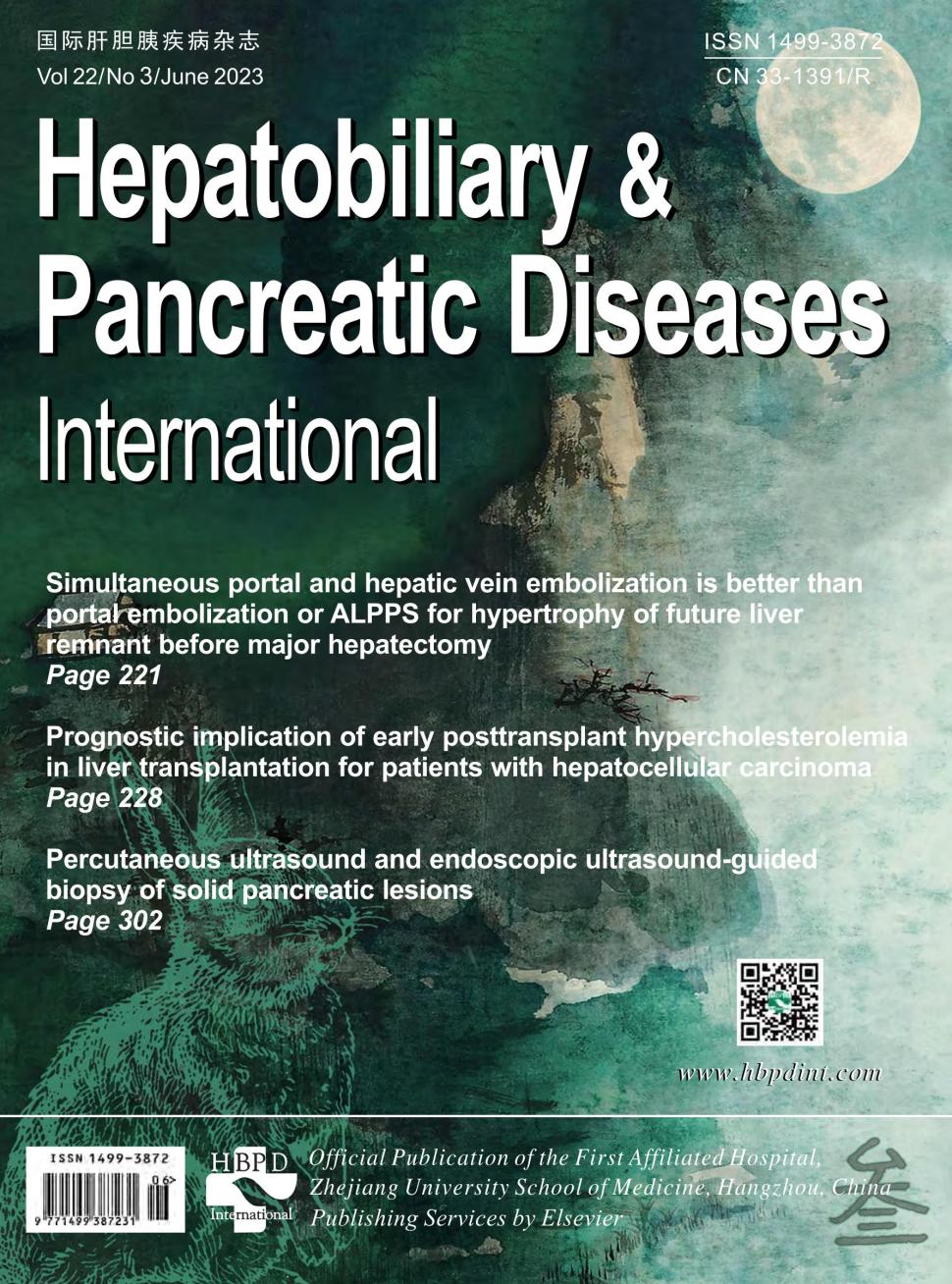 Hepatobiliary Pancreatic Diseases International杂志