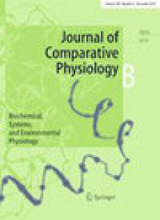 Journal Of Comparative Physiology B-biochemical Systems And Environmental Physio