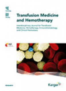 Transfusion Medicine And Hemotherapy