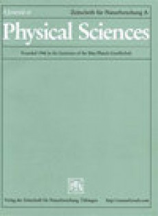 Zeitschrift Fur Naturforschung Section A-a Journal Of Physical Sciences