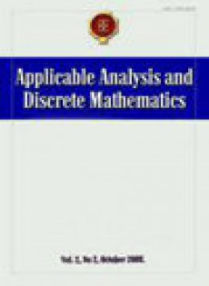 Applicable Analysis And Discrete Mathematics