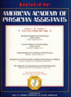 Jaapa-journal Of The American Academy Of Physician Assistants