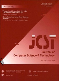 Journal of Computer Science and Technology杂志