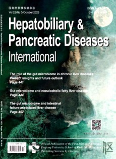 Hepatobiliary  Pancreatic Diseases International