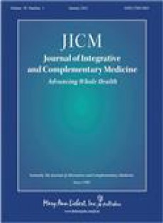 Journal Of Integrative And Complementary Medicine