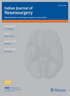 Indian Journal Of Neurosurgery