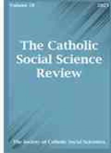 Catholic Social Science Review
