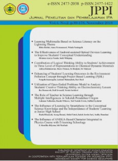Jurnal Penelitian Dan Pembelajaran Ipa