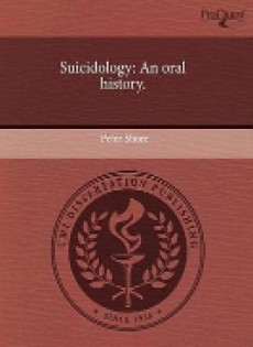 Suicidology