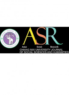 Asr Chiang Mai University Journal Of Social Sciences And Humanities